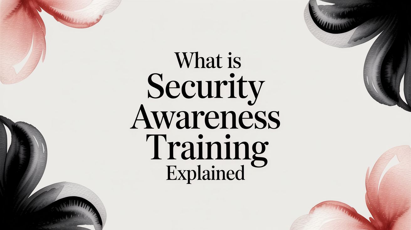 What Is Security Awareness Training Explained